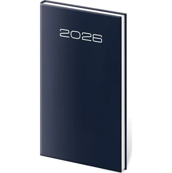 Diář Týdenní kapesní diář 2026 Old Karachi - modrý