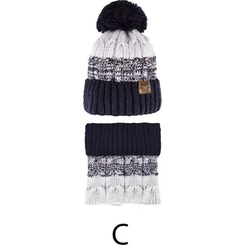 Čepice AJS Chlapecká čepice a nákrčník 48406 barva: černá