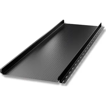 Střešní krytina Blachotrapéz Panel Terrano 30/316 Barva: 7016 - Antracitová šedá, Povrchová úprava: Polyester standard mat (AM) - 0,5 mm, Typ: NANO, nástřih pro zahnutí