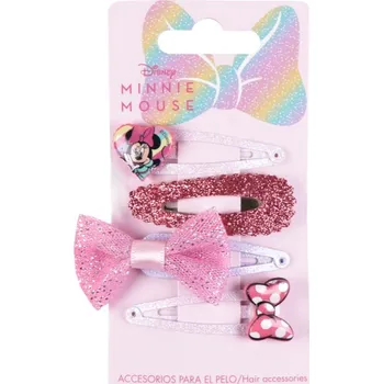 Disney Minnie Hair Accessories sponky do vlasů pro děti 4 ks