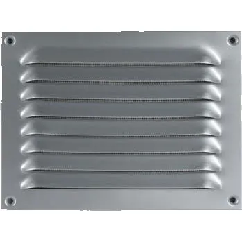 UPMANN ochranná mřížka šroubovací hranatá 230x170 mm hliník stříbrná