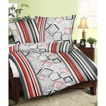 Povlečení Ložní bavlna geometrie LT721