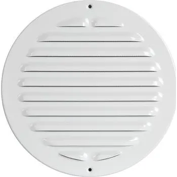 UPMANN ochranná mřížka šroubovací kulatá 250 mm hliník bílá