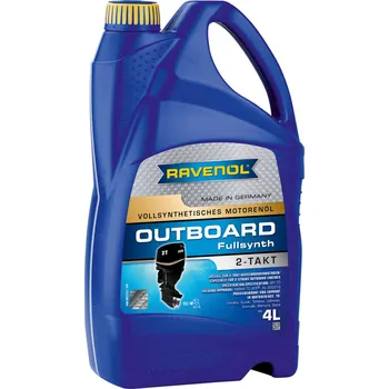 Převodový olej RAVENOL Outboardoel 2T Fullsynth.; 4 L