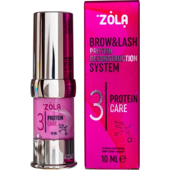 Výživa řas a obočí ZOLA Lash & Brow Protein Reconstruction System – KROK 3 – Protein Care 10 ml