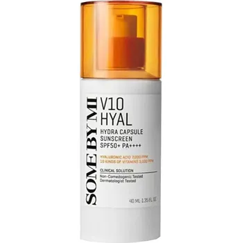 Přípravek na opalování Some By Mi V10 Hyal Hydra Capsule Sunscreen SPF 50+ - Ochranný pleťový opalovací krém 40 ml