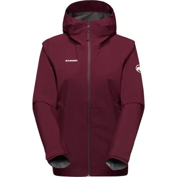 Dámská bunda Mammut Linard Light HS Hooded Jacket Women Velikost: L / Barva: fialová