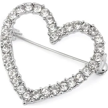 Brož Brož romantické srdce