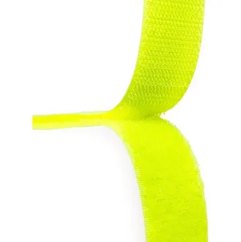 Suchý zip šíře 5cm-neonově žlutá