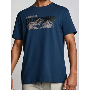 Sinsay - Tričko s krátkým rukávem - námořnická modrá - 851GP-59X - 851GP-59X-L