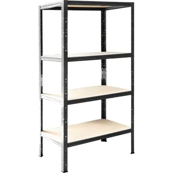 regál meets-ecommerce UG Kovový regál 180x40x30, 4-6 polic Povrchová úprava: pozink, počet polic: 4 police