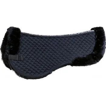 Jezdectví Podsedlová dečka, syntetický beránek černá