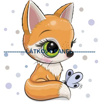 Látkový panel - Dětský - DE-16 Velikost: 25x25cm, Materiál: Mikroplyš