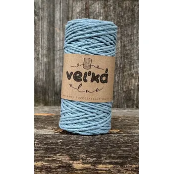 Příze Velká vlna Macrame 1,5mm Hortenzie (Špagát na macrame Hortenzie)