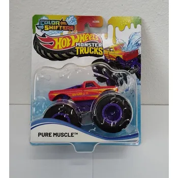 Hračka Mattel Hot Wheels Monster trucks color shifters Pure Muscle JDV89