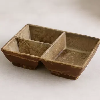 Bloomingville Risa Tray, hnědý kameninový tác