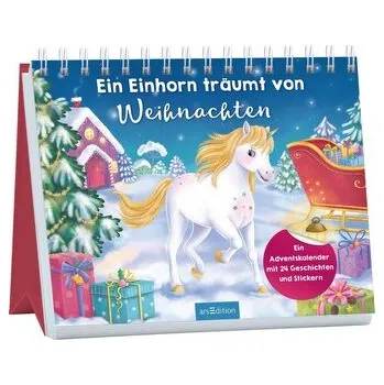Pohádka Ein Einhorn träumt von Weihnachten - Stütze, Annett