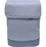 Šedomodrý dámský batoh s texturou Mandy