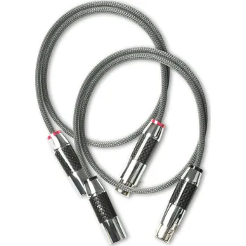 Audio kabel Pro-Ject Connect it Line RS XLR - XLR kabel se stříbrnými vodiči - 82 cm