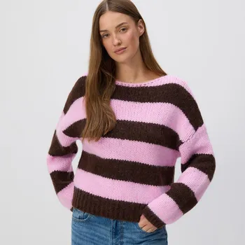 Dámský svetr Reserved - Pruhovaný svetr - vícebarevná - 382GP-MLC - 382GP-MLC-XL