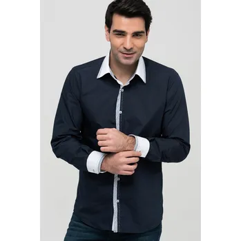 Pánská košile Pánská košile dewberry dewberry černá 1340248