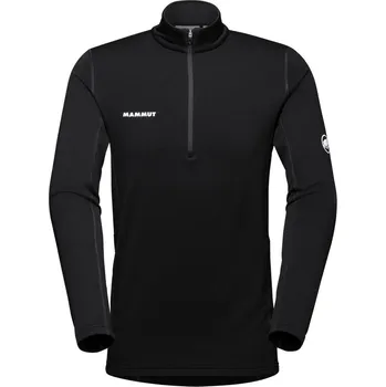 Pánské funkční triko Mammut Aenergy ML Half Zip Pull Men Velikost: XL / Barva: černá