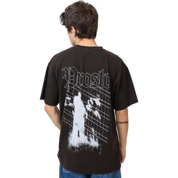 Pánské tričko Tričko Prosto Shadow Black - L