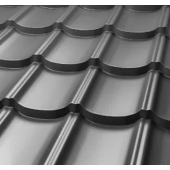 plechová krytina TAURUS MAXX Satjam Barva: 7024 - Grafitová šedá, Povrchová úprava: Polyestersat 25 µm (PE 25)