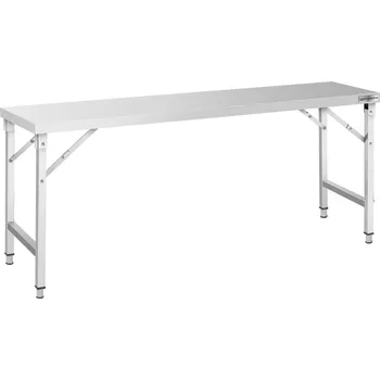 Jídelní stůl G.Gastro Pracovní stůl z nerezové oceli - skládací - 2000x600mm
