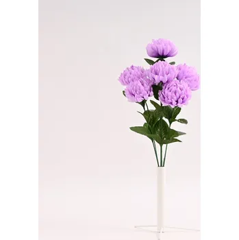 umělá květina Kytice chryzantéma 43 cm fialová