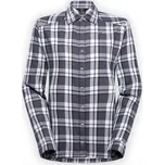 dámská zateplená flanelová košile lezecká LA SPORTIVA Rambler Lined Flannel Shirt W Onyx / Chalk - S