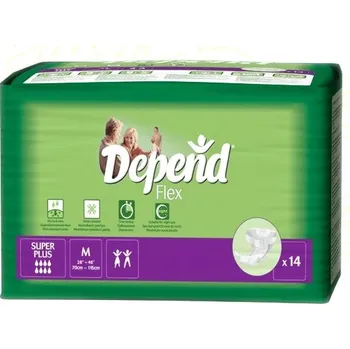 Depend Flex Super Plus inkont.kalh.vel.M 14ks