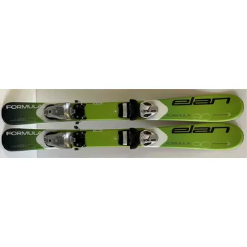 Zimní sport Dětské lyže Elán Formula green + vázání Tyrolia Sx 4,5 silver Délka: 90 cm