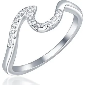 Šperk Prsten JVD 925/1000 stříbrný SVLR0718XH2BI