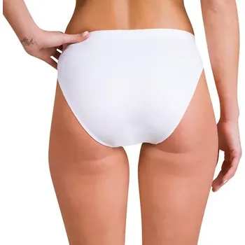 Kalhotky Dámské bezešvé kalhotky SEAMLESS MICROFIBRE MINISLIP - BELLINDA - bílá L