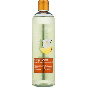 Koupelový olej Lirene Shower Oil Mango and Jasmine sprchový olej s hydratačním účinkem 400 ml