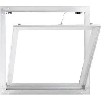 Větrací mřížka UPMANN Sada revizních klapek Alu-Star rámová sada pro vložku 12,5 mm 400x400 mm