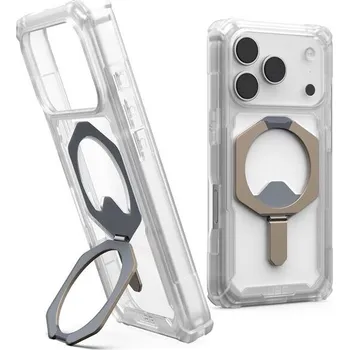 Pouzdro na mobilní telefon UAG Plasma XTE Magsafe kryt iPhone 17 Pro čirý/titanový