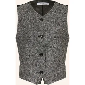 Dámská vesta Max Mara Dámská Blejzrová Vesta Beato S Kašmírem, černá /...
