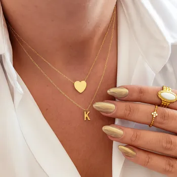 Náhrdelník Flamenco Mystique 14k pozlacený náhrdelník z nerezové oceli, lesklé zlato, 40+1 cm