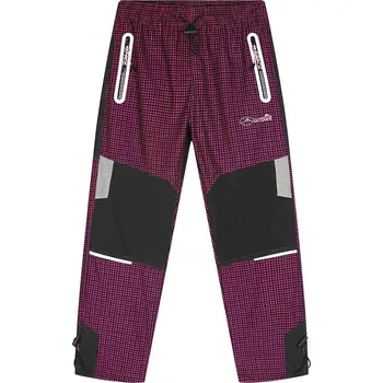 Dívčí kalhoty DÍVČÍ OUTDOOROVÉ KALHOTY - odolné kalhoty na každý den G9652 Velikost: 128, Barva: Fuchsiová
