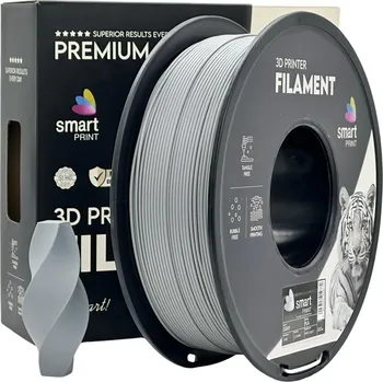 3D tisk Smart Print Filament PLA šedá 1,75mm 1 kg