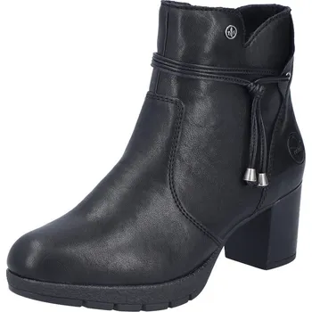 Dámské polobotky Dámské nízké kozačky Rieker 77667-00 černé černá 37