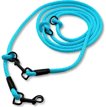 Vodítko pro psa PafDog® Přepínací nastavitelné vodítko 10mm, 11 délek, světle tyrkysové DÉLKA VODÍTKA: 6 metrů