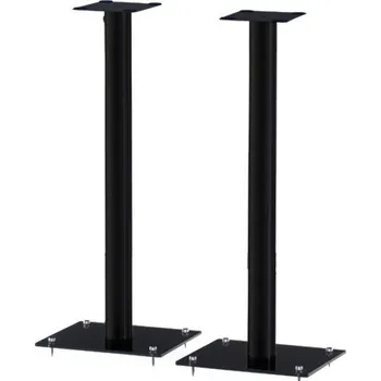 Příslušenství pro reproduktor SP 101 B-HBLK - 80 cm stojan repro černé sklo - černá trubka