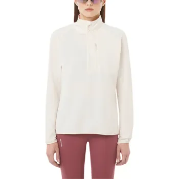 Dámská mikina Salomon Essential Lightwarm HZ W LC2648200 - whisper white XS