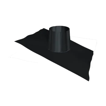 Střecha Komíny CZ Střešní průchodka 35-50° Pb okraj 150/30 mm Povrch: Antracit R7016