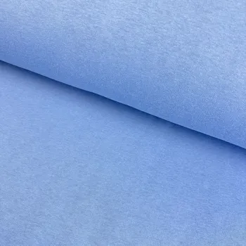 Teplákovina počesaná 300g - Modrá mořská