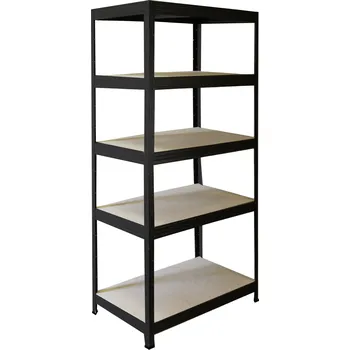 regál meets-ecommerce UG Policový dílenský regál 200x60x50, 4-7 polic barva: bílá, počet polic: 4 police