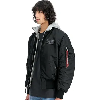Zimní Bunda Alpha Industries MA-1 D-Tec Black - M